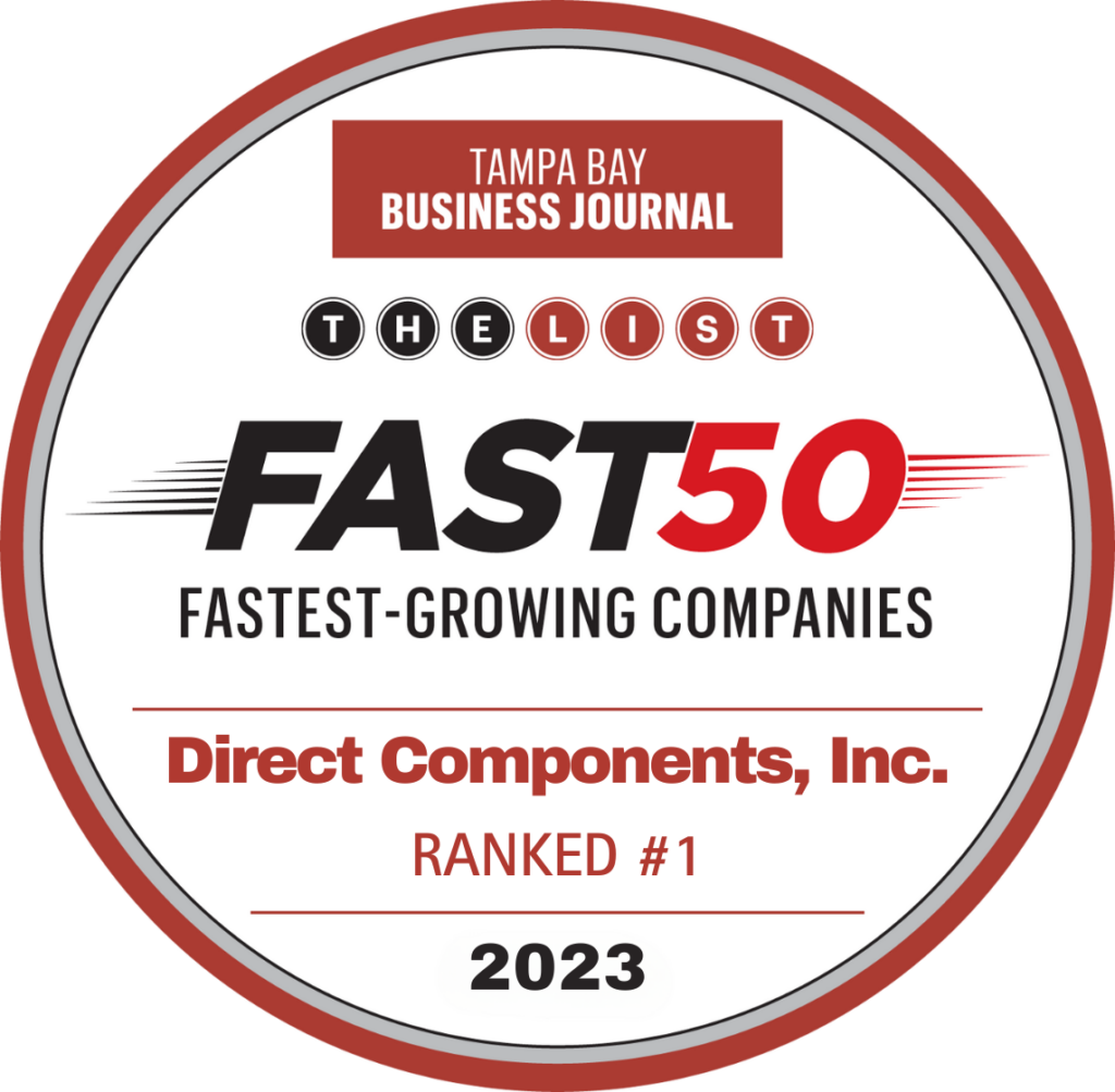 Tampa Bay Business Journal Fast 50 #1 Ranking